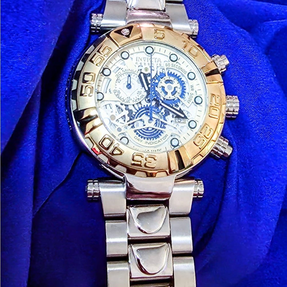 Invicta Subaqua Noma 1 Reserve Swiss Made 47mm Mens Watch EUC - Picture 7 of 9